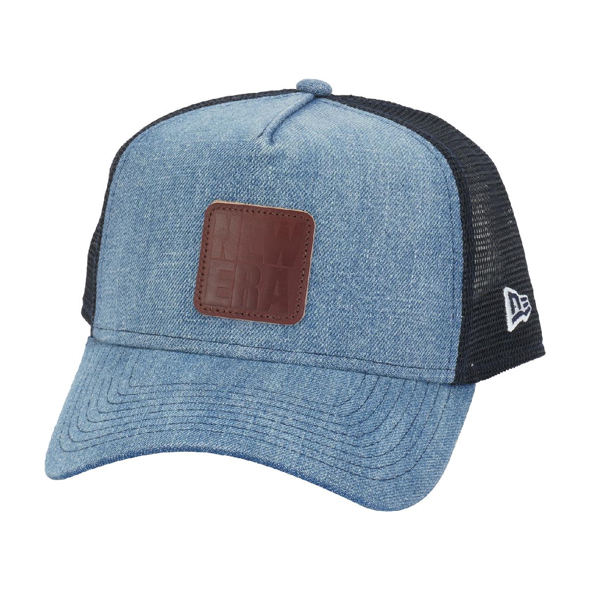 ニューエラ　NEW ERA　940AFTR DENIM LEATHER PATCH キャップ