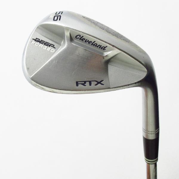 【中古】クリーブランド　RTX　RTX DEEP FORGED ウェッジ スチールシャフト　【56-12】シャフト：スチールシャフトDランク　フレックス判別不能　男性用 メンズ用　右用