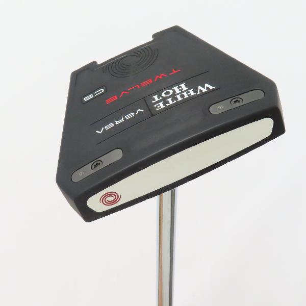 【中古】オデッセイ　VERSA　ホワイト・ホット VERSA TWELVE CS パター カーボンスチール複合シャフト　【34】シャフト：カーボンスチール複合シャフトCランク　フレックス計測項目外　男性用 メンズ用　右用