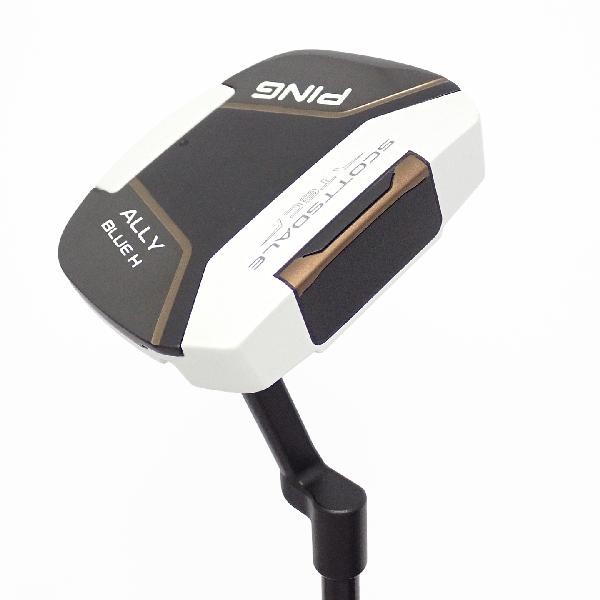 【中古】ピン　PING　スコッツデール TEC ALLY BLUE H パター スチールシャフト　【33】シャフト：スチールシャフトCランク　フレックス計測項目外　男性用 メンズ用　右用