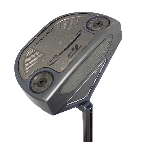【中古】テーラーメイド　TP　TP トラス MID NIGHT BLUE TP-M4TC パター スチールシャフト　【34】シャフト：スチールシャフトCDランク　フレックス計測項目外　男性用 メンズ用　右用