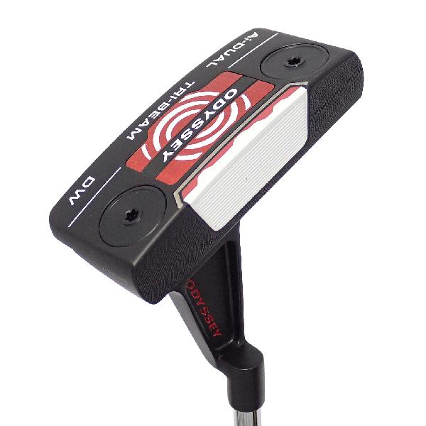 【中古】オデッセイ　Ai-DUAL　Ai-DUAL TRI-BEAM DW パター スチールシャフト　【34】シャフト：スチールシャフトCランク　フレックス計測項目外　男性用 メンズ用　右用