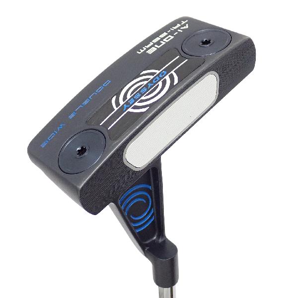 【中古】オデッセイ　AI-ONE　Ai-ONE TRI-BEAM DOUBLE WIDE パター スチールシャフト　【34】シャフト：スチールシャフトCランク　フレックス計測項目外　男性用 メンズ用　右用