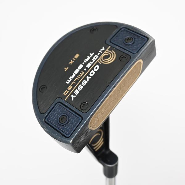 【中古】オデッセイ　AI-ONE MILLED　Ai-ONE MILLED TRI-BEAM SIX T CH パター スチールシャフト　【34】シャフト：スチールシャフトCDランク　フレックス計測項目外　男性用 メンズ用　右用