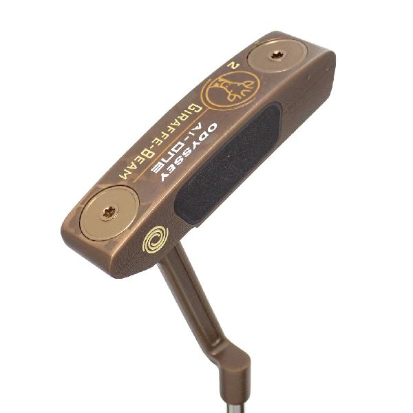 【中古】オデッセイ　AI-ONE　Ai-ONE GIRAFFE-BEAM #2 パター スチールシャフト　【34】シャフト：スチールシャフトCランク　フレックス計測項目外　男性用 メンズ用　右用