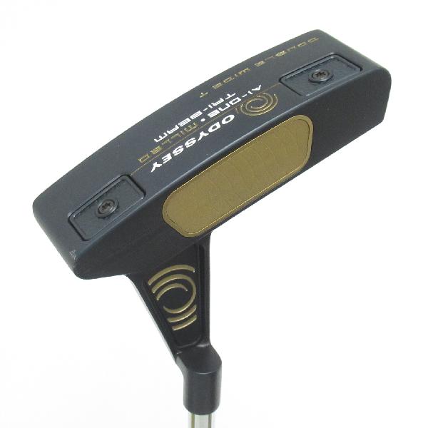 【中古】オデッセイ　AI-ONE MILLED　Ai-ONE MILLED TRI-BEAM DOUBLE WIDE T CH パター スチールシャフト　【34】シャフト：スチールシャフトBCランク　フレックス計測項目外　男性用 メンズ用　右用