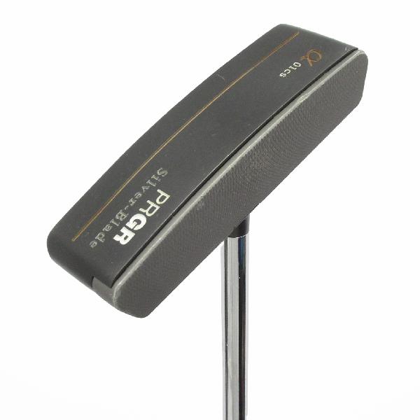 【中古】プロギア　Silver-Blade　シルバーブレードα01センターシャフト パター スチールシャフト　【34】シャフト：スチールシャフトCランク　フレックス計測項目外　男性用 メンズ用　右用