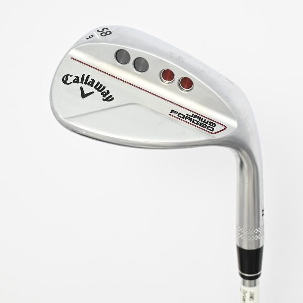 CALLAWAY - 【中古】キャロウェイゴルフ　Callaway Golf　JAWS FORGED クロムメッキ仕上げ ウェッジ Dynamic Gold Burgundy　【58-09】シャフト：Dynamic Gold BurgundyCランク　フレックスS200　男性用 メンズ用　右用