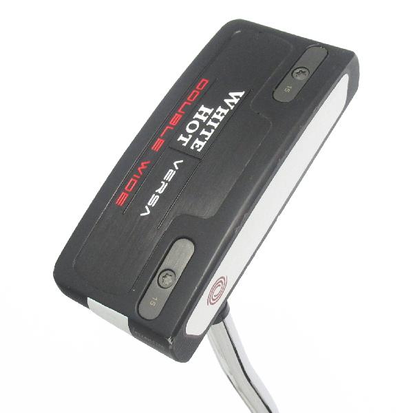 オデッセイ　VERSA　ホワイト・ホット VERSA DOUBLE WIDE DB パター カーボンスチール複合シャフト　シャフト：カーボンスチール複合シャフトCランク　フレックス計測項目外　男性用 メンズ用　右用