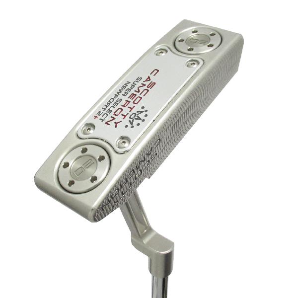 【中古】スコッティキャメロン　SELECT　スーパー セレクト ニューポート 2 プラス パター スチールシャフト　【33】シャフト：スチールシャフトCランク　フレックス計測項目外　男性用 メンズ用　右用