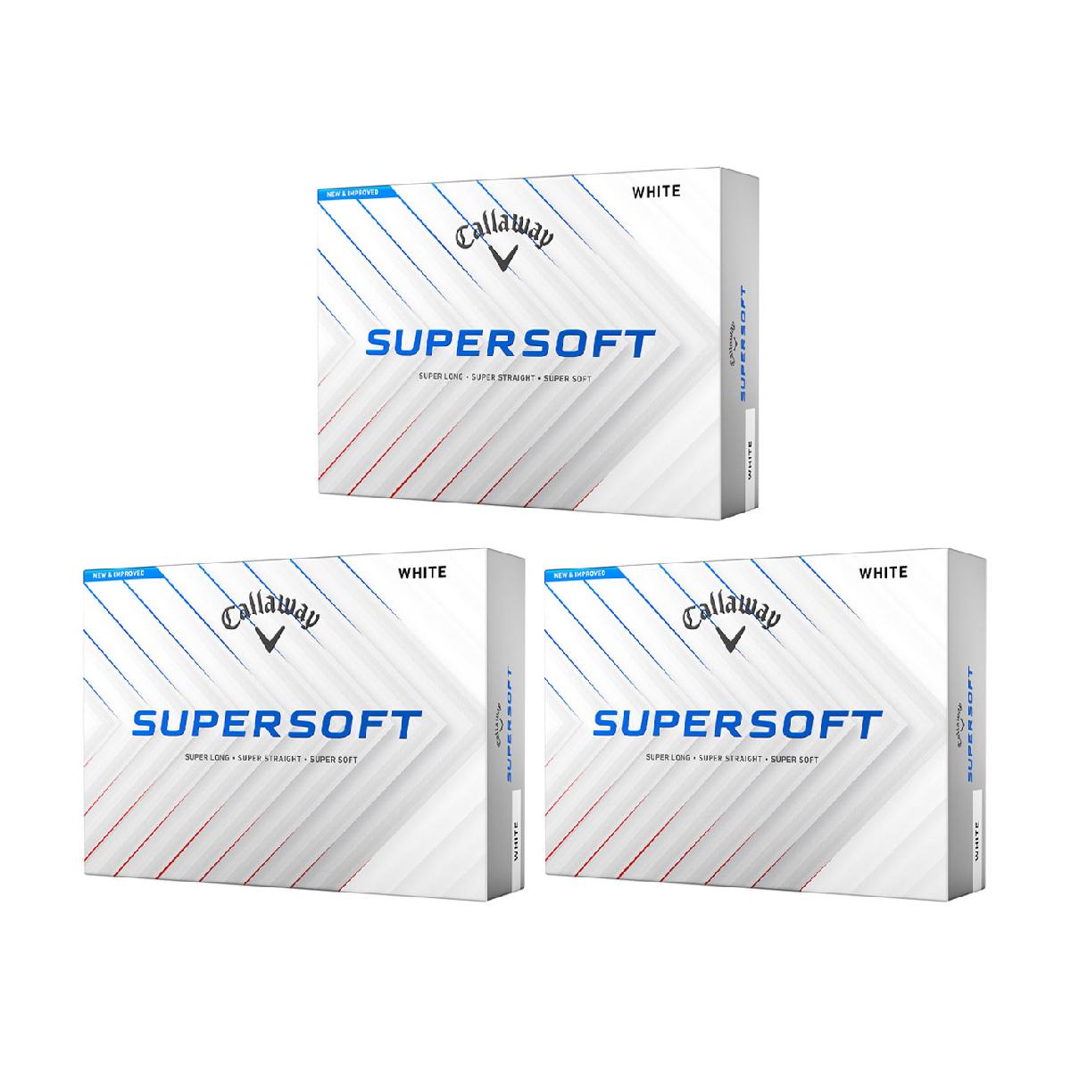 キャロウェイゴルフ SUPERSOFT SUPERSOFT ボール 3ダースセット