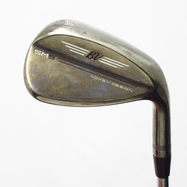 タイトリスト　Vokey　ボーケイ SM9 BRASHED STEEL ウェッジ BV105　シャフト：BV105Dランク　フレックス設定無　男性用 メンズ用　右用