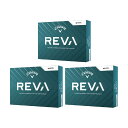 キャロウェイゴルフ REVA REVA ボール 3ダースセット