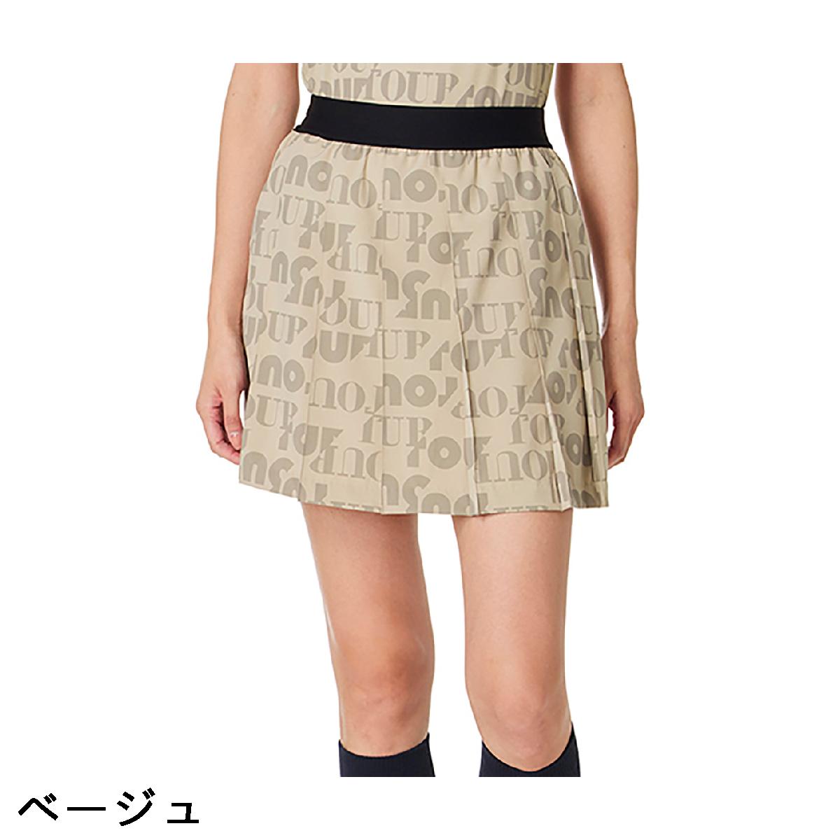 テーラーメイド　Taylor Made　ストレッチ モノグラムスコート　レディス