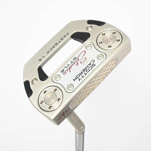 【中古】スコッティキャメロン　SCOTTY CAMERON　スタジオスタイル ファストバック 1.5(2025) パター スチールシャフト　【33】シャフト：スチールシャフトCランク　フレックス計測項目外　男性用 メンズ用　右用