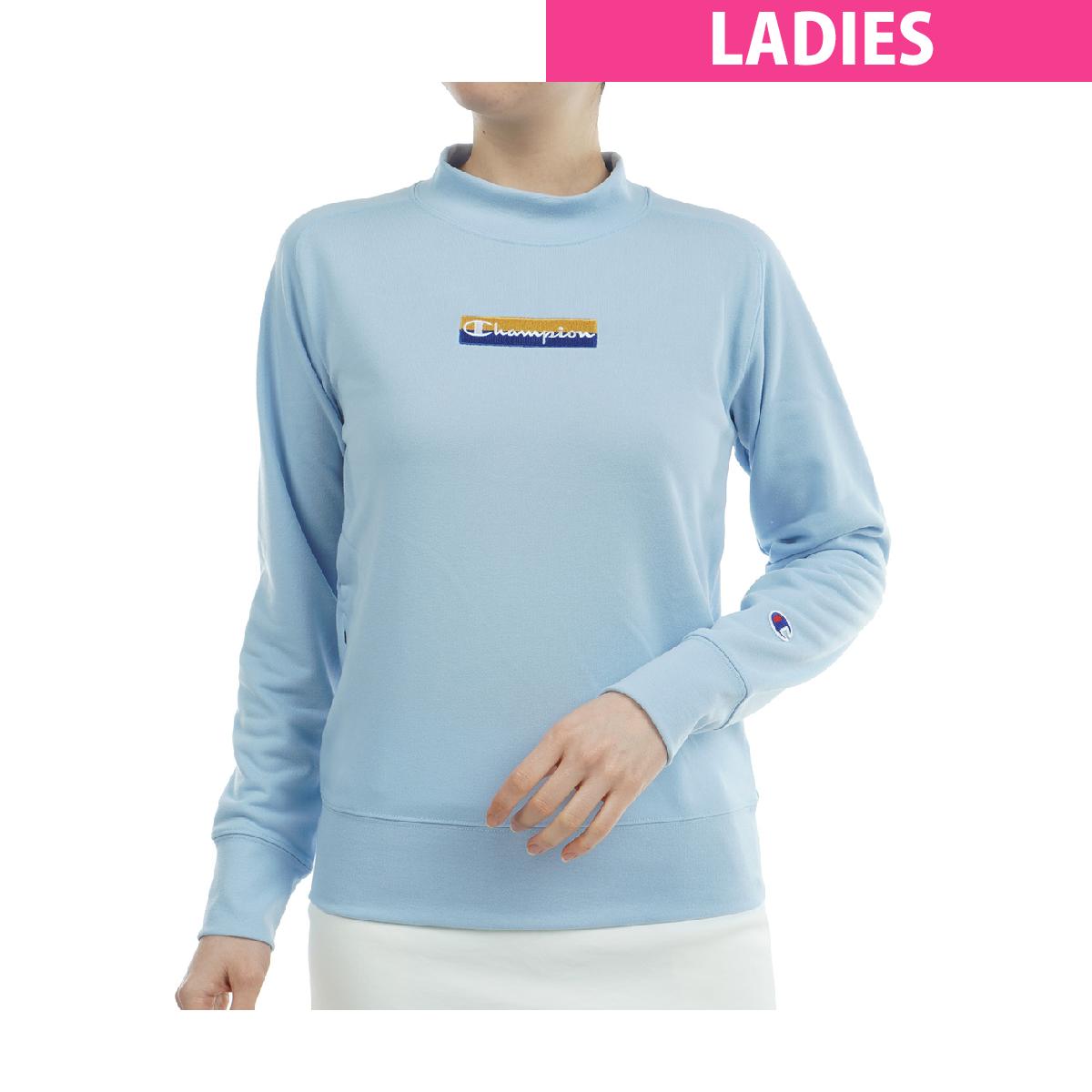 チャンピオンゴルフ　Champion GOLF　ストレッチ TECH WEAVE TERRY モックネックスウェット　レディス
