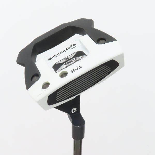 【中古】テーラーメイド　SPIDER　スパイダー GTX トラスヒール WHITE TM1 パター スチールシャフト　【34】シャフト：スチールシャフトCランク　フレックス計測項目外　男性用 メンズ用　右用