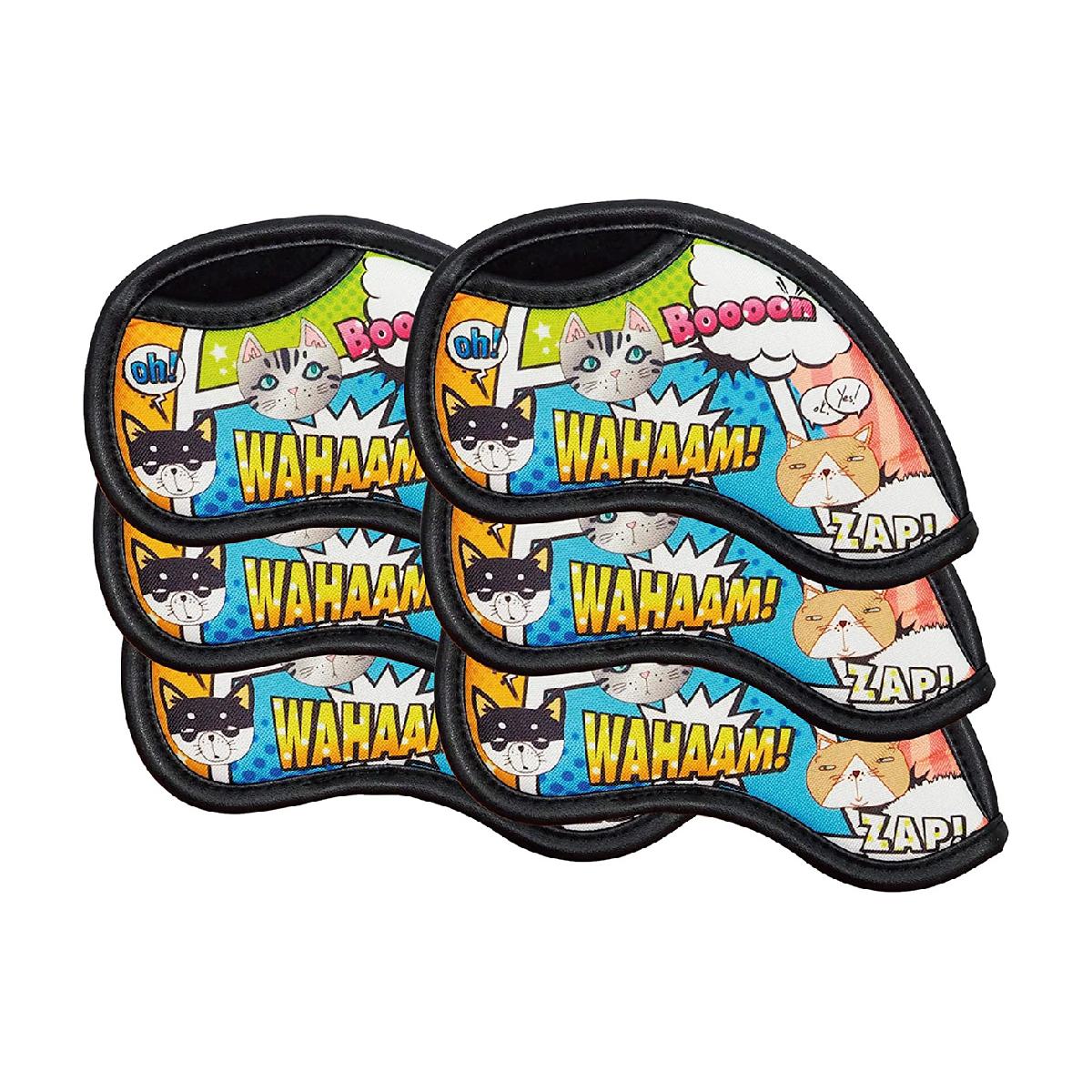 ダリーナキャット DULLY NA CAT アイアンカバー 6個セット