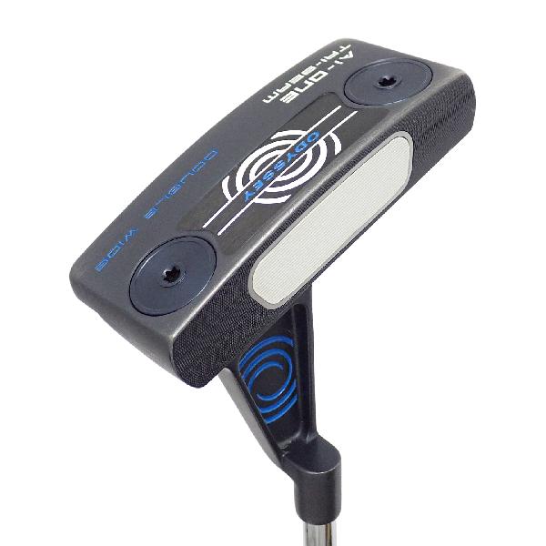 【中古】オデッセイ　AI-ONE　Ai-ONE TRI-BEAM DOUBLE WIDE パター スチールシャフト　【34】シャフト：スチールシャフトCランク　フレックス計測項目外　男性用 メンズ用　右用