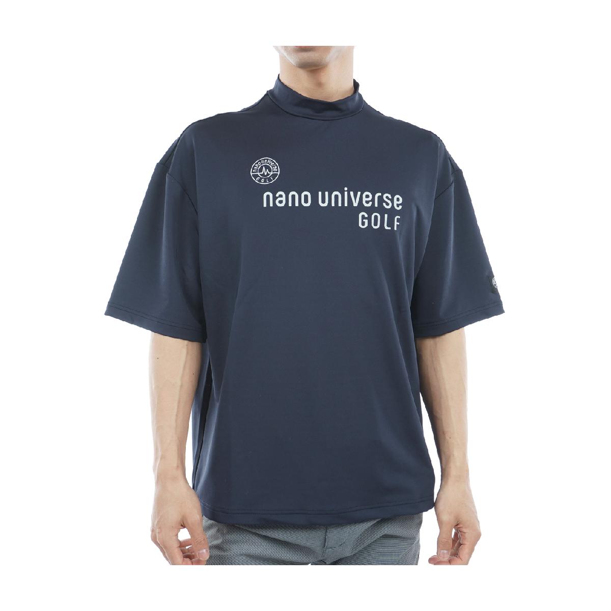 ビーツ・パー・ミニット　NANO universe GOLF　NUG モックネック半袖シャツ