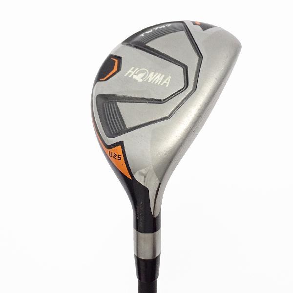 【中古】本間ゴルフ　TOUR WORLD　TOUR WORLD TW747 UT ユーティリティ TRAVIL IRON 105　【25】シャフト：TRAVIL IRON 105CDランク　フレックスS　男性用 メンズ用　右用
