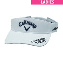 キャロウェイゴルフ Callaway Golf JM ツアー RTW サンバイザー レディス