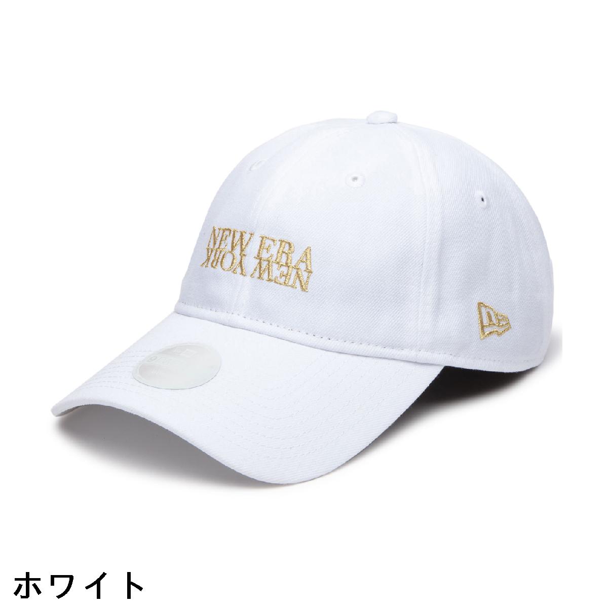 ニューエラ　NEW ERA　GFW 920LV METALLIC NENY ロングバイザーキャップ　レディス