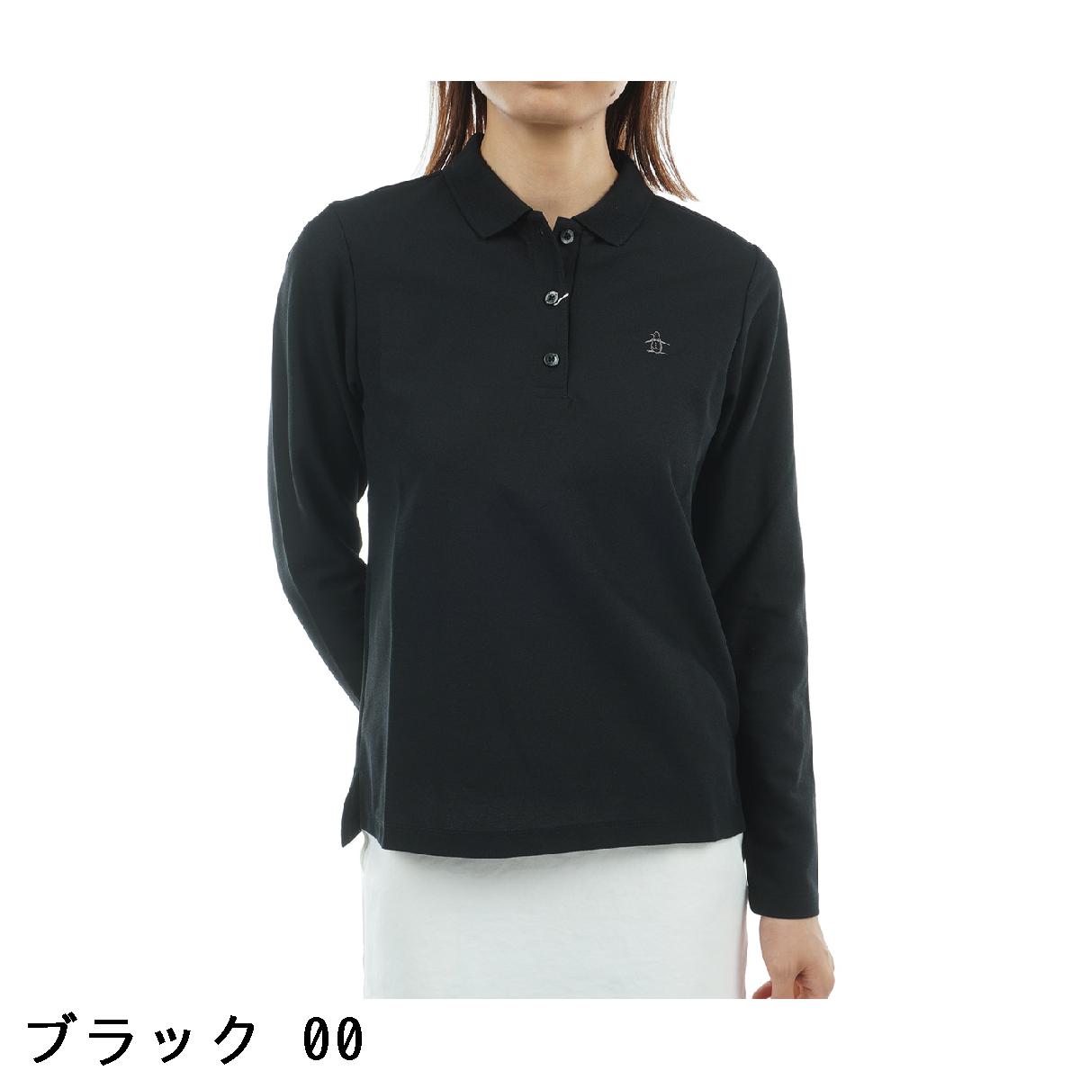 マンシングウェア　Munsingwear　10 YEARS POLO SHIRTS 長袖ポロシャツ　レディス