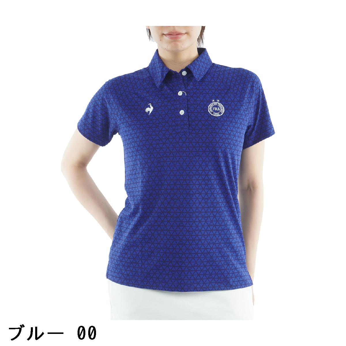 ルコックスポルティフ ゴルフ　Le coq sportif GOLF　MID SUMMER1 半袖ポロシャツ　レディス