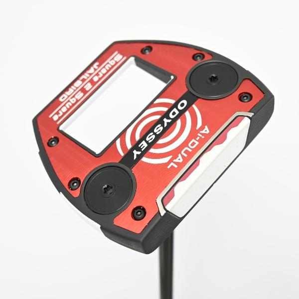 【中古】オデッセイ　Ai-DUAL　Ai-DUAL Square 2 Square JAILBIRD パター スチールシャフト　【34】シャフト：スチールシャフトBCランク　フレックス計測項目外　男性用 メンズ用　右用