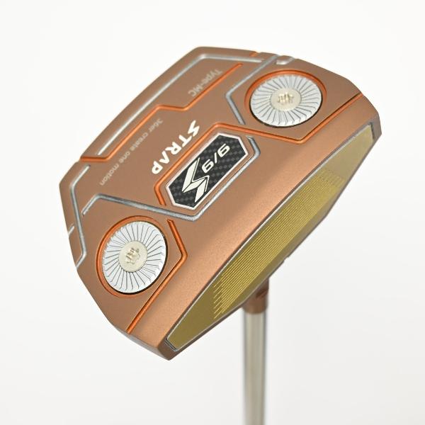 【中古】キャスコ　KASCO　9/9 STRAP マレットセンター パター スチールシャフト　【36】シャフト：スチールシャフトBランク　フレックス計測項目外　男性用 メンズ用　右用