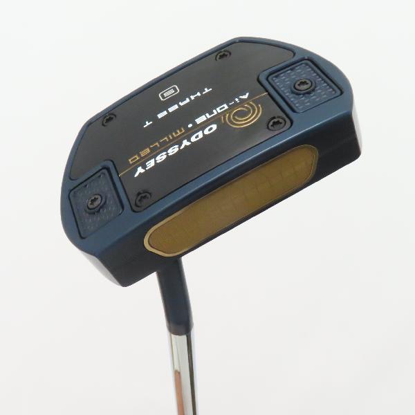 【中古】オデッセイ　AI-ONE MILLED　Ai-ONE MILLED THREE T S パター スチールシャフト　【34】シャフト：スチールシャフトBランク　フレックス計測項目外　男性用 メンズ用　右用