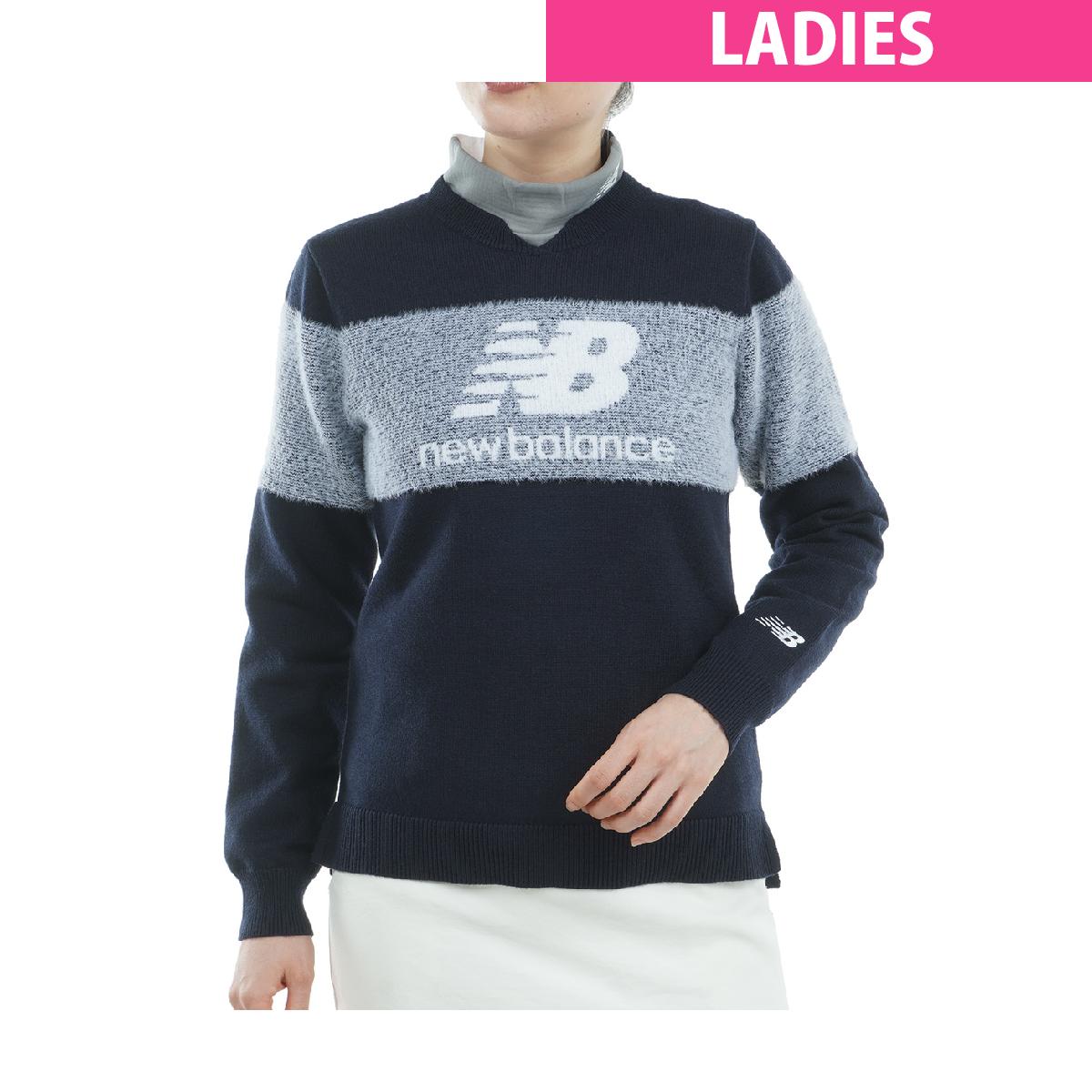 ニューバランス　New Balance　ストレッチ クルーネック セーター　レディス