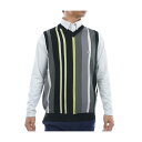 マンシングウェア Munsingwear マルチストライプニットベスト
