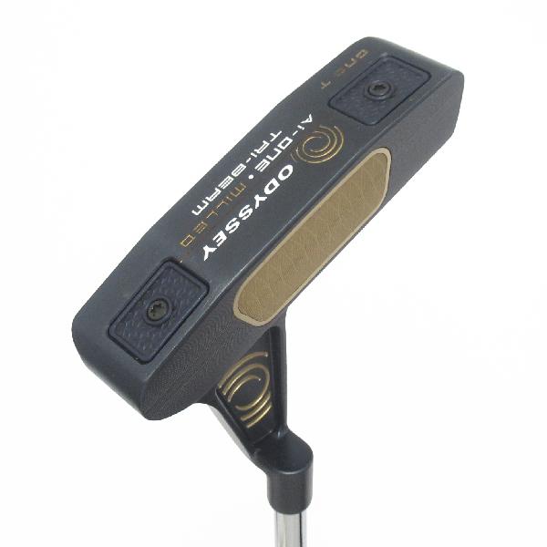 【中古】オデッセイ　AI-ONE MILLED　Ai-ONE MILLED TRI-BEAM ONE T CH パター スチールシャフト　【34】シャフト：スチールシャフトCランク　フレックス計測項目外　男性用 メンズ用　右用
