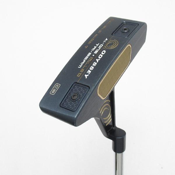 樂天商城 - 【中古】オデッセイ　AI-ONE MILLED　Ai-ONE MILLED TRI-BEAM DOUBLE WIDE T CS パター スチールシャフト　【34】シャフト：スチールシャフトCランク　フレックス計測項目外　男性用 メンズ用　右用