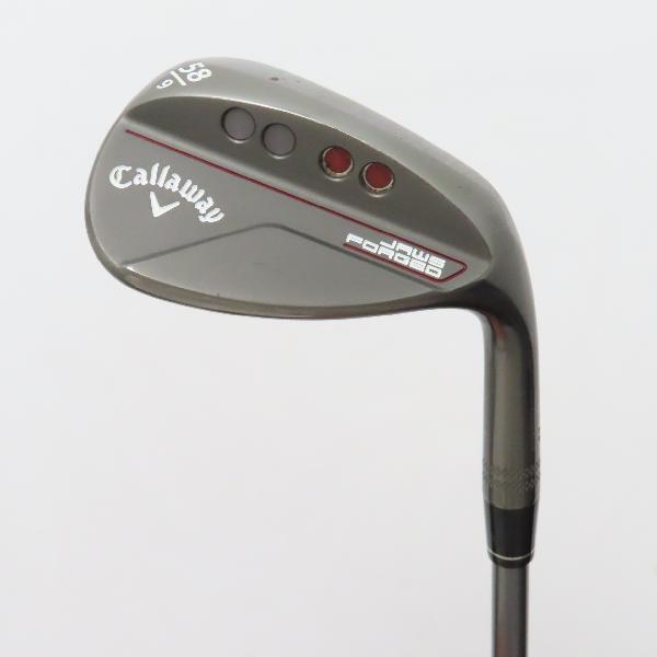 【中古】キャロウェイゴルフ　Callaway Golf　JAWS FORGED チャコールブラック仕上げ ウェッジ Fujikura MC 80 for Callaway　【58-09】シャフト：Fujikura MC 80 for CallawayDランク　フレックスS　男性用 メンズ用　右用