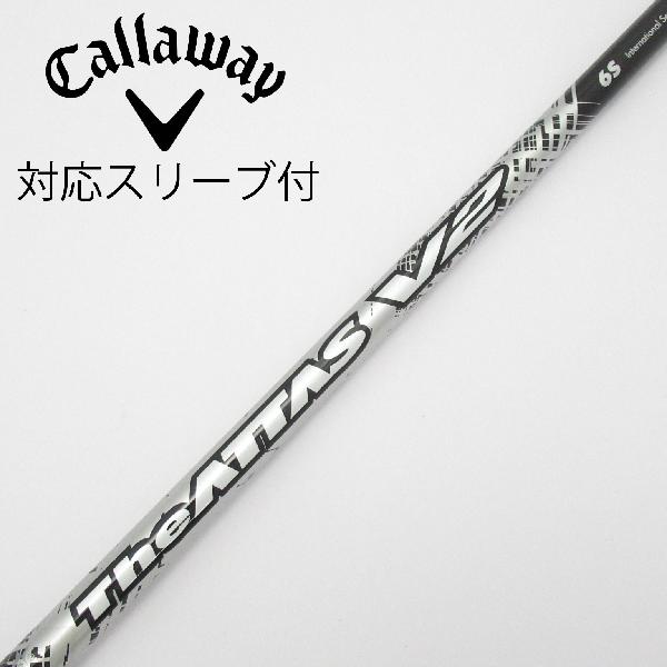 商品説明シャフトTHE ATTAS V2 6ロフト-フレックスS左右-長さ43.5重量(g)-バランス-程度Cヘッドカバー-付属品無グリップ-グリップ程度良在庫店舗港北ニュータウン店備考ヘッド装着時長さ：プラス1インチ〜1.5インチ。対応ヘッド：ELYTEシリーズ/Ai SMOKE/PARADYM/MAVRIK/EPIC /ROGUE/XR/GBB/BIG BERTHA ALPHA。リシャフト。スリーブ純正外。スリーブ塗装剥がれ有。グリップ装着向きにズレ有。出荷予定時期通常2日後に出荷商品の程度についてA使用感の無い状態（未使用品含む）B傷の少ない状態C表面の擦れや傷がある状態D目立つ傷や擦れがある状態／レンズに小傷あり（距離測定器）E全体的に傷が多い状態／レンズに傷あり（距離測定器）注意事項・注文手続き完了後の内容変更・キャンセル・交換・返品はお受けできません。あらかじめご了承ください。・ゴルフガレージ店頭でも販売しておりますので、タイミングによっては店頭完売によりご用意できない場合もございます。・重量・バランスについては弊社実測値です。・長さは、メーカーによって測定方法が異なるため、シャフト改造の痕跡が認められない場合、実測値が近似値であればメーカー公表値を表示しています。※アイアンセットの場合は、主に5番アイアンの長さを表示しています。中古