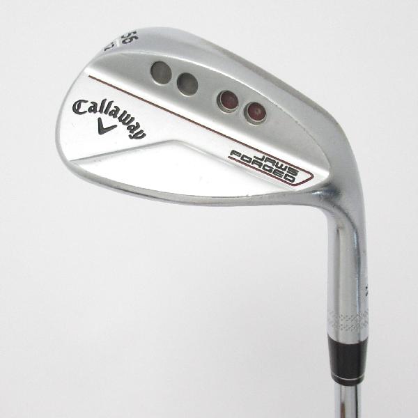 【中古】キャロウェイゴルフ　Callaway Golf　JAWS FORGED クロムメッキ仕上げ ウェッジ スチールシャフト　【56-12】シャフト：スチールシャフトDランク　フレックス判別不能　男性用 メンズ用　右用