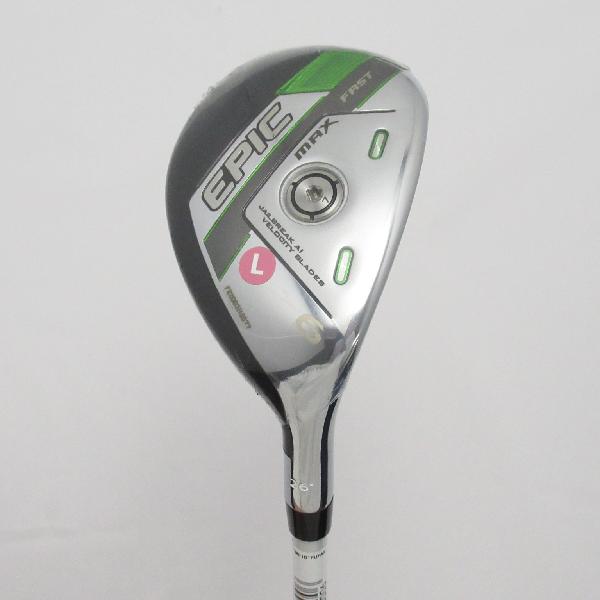 【中古】キャロウェイゴルフ　EPIC　EPIC MAX FAST ユーティリティ ELDIO 40 for Callaway　レディス 【U6】シャフト：ELDIO 40 for CallawayAランク　フレックスL　右用