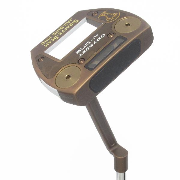 【中古】オデッセイ　AI-ONE　Ai-ONE GIRAFFE-BEAM JAILBIRD MINI パター スチールシャフト　【34】シャフト：スチールシャフトCランク　フレックス計測項目外　男性用 メンズ用　右用