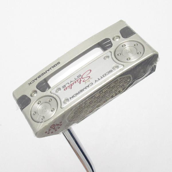 【中古】スコッティキャメロン　SCOTTY CAMERON　スタジオスタイル スクエアバック(2025) パター スチールシャフト　【34】シャフト：スチールシャフトAランク　フレックス計測項目外　男性用 メンズ用　右用