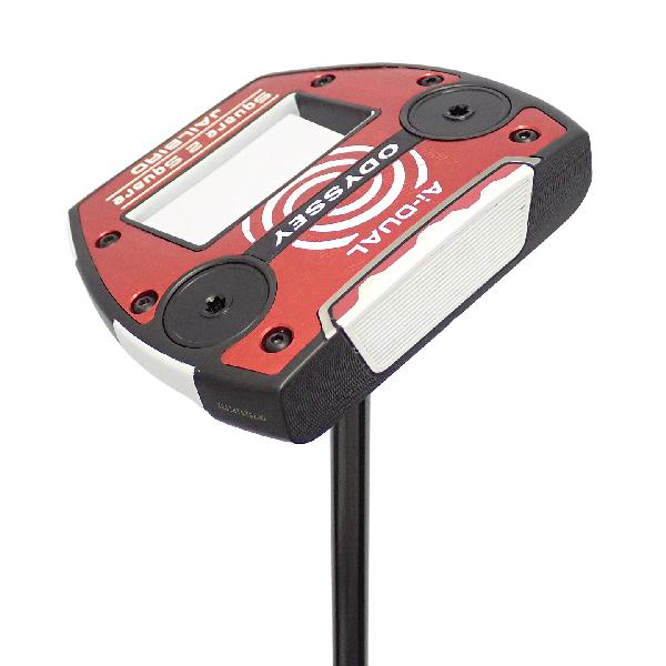 【中古】オデッセイ　Ai-DUAL　Ai-DUAL Square 2 Square JAILBIRD パター スチールシャフト　【34】シャフト：スチールシャフトCランク　フレックス計測項目外　男性用 メンズ用　右用