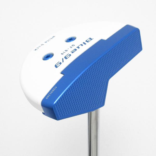 ZEBRA - 【中古】キャスコ　Blue　Blue9／9 ホワイトバック DELTA-FACE DF-019 丸マレット パター スチールシャフト　【34】シャフト：スチールシャフトBランク　フレックス計測項目外　男性用 メンズ用　右用