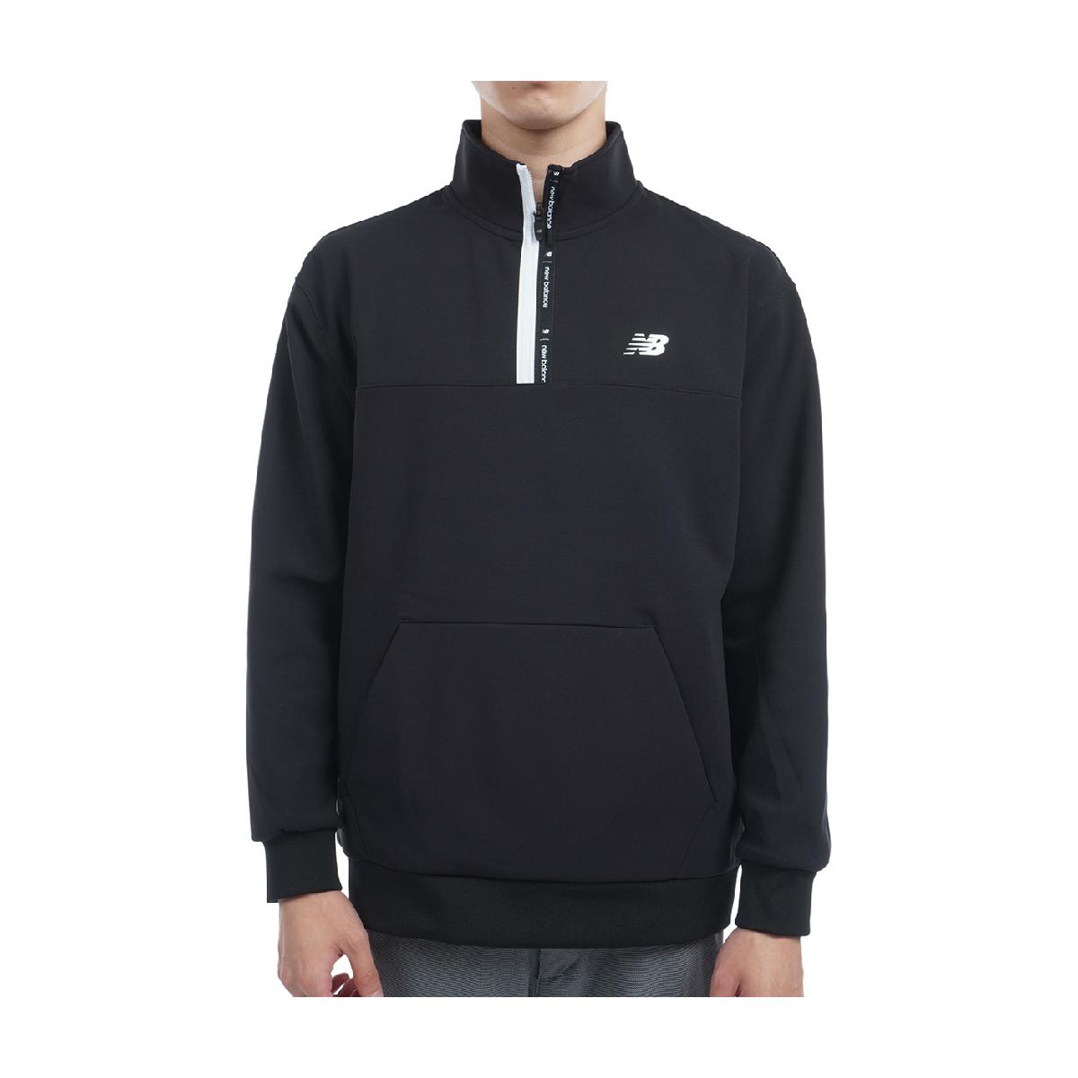 ニューバランス　New Balance　ストレッチ スウェット ハーフジップスタンドプルオーバー