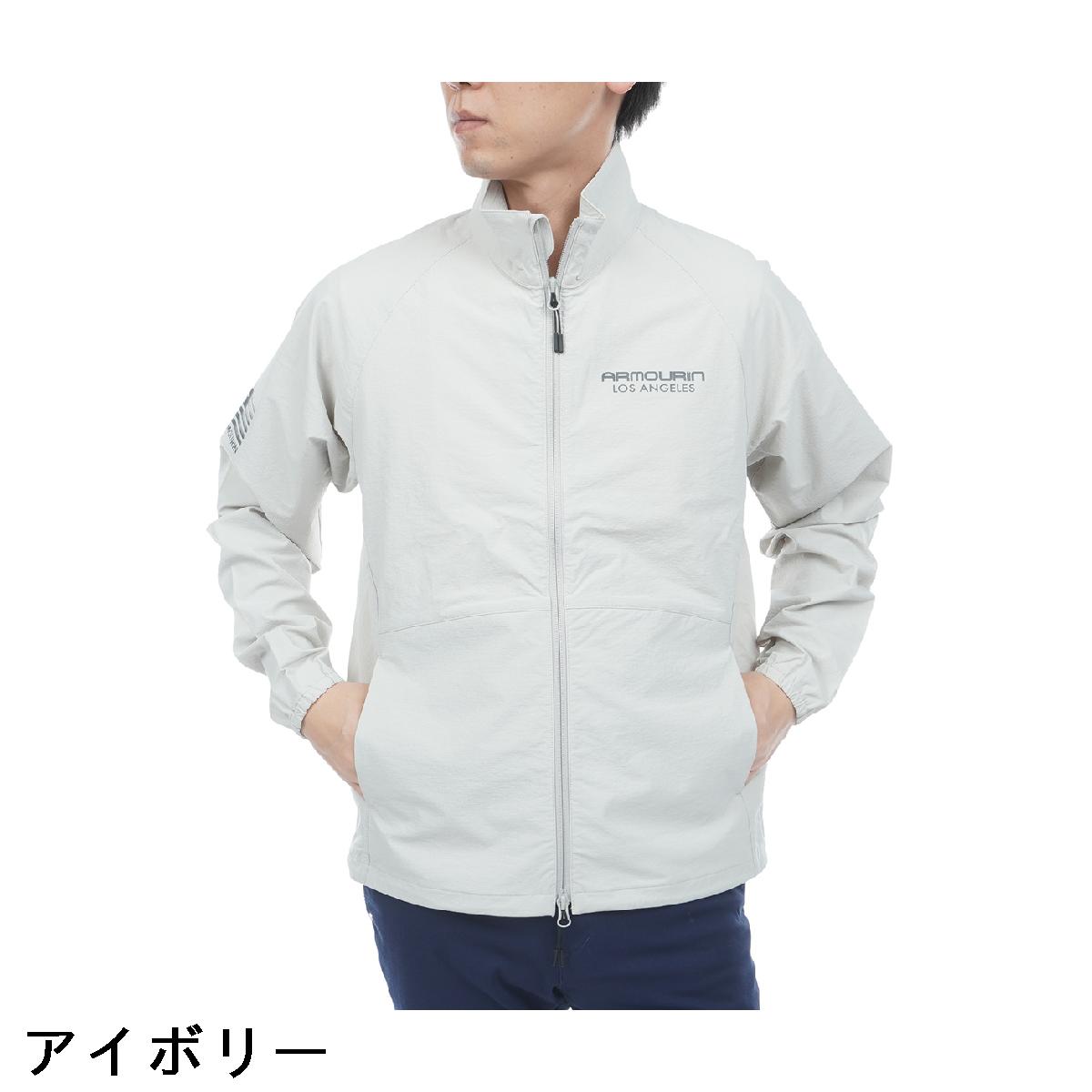 アーマーイン　ARMOURIN　ストレッチ スタンドカラー ジップブルゾン
