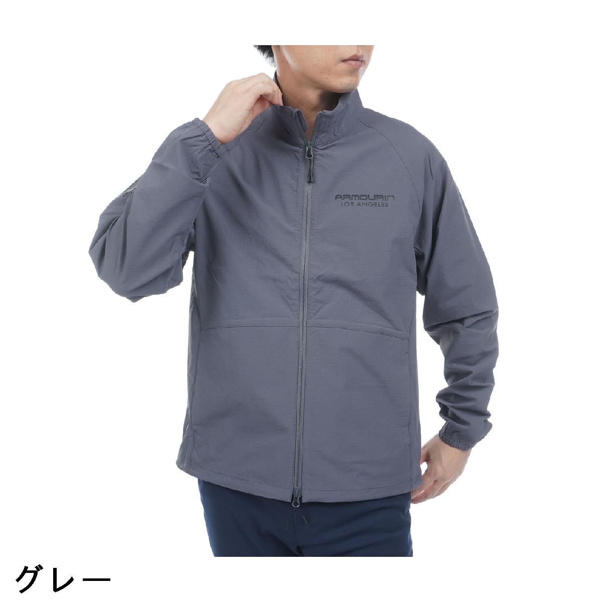 アーマーイン　ARMOURIN　ストレッチ スタンドカラー ジップブルゾン