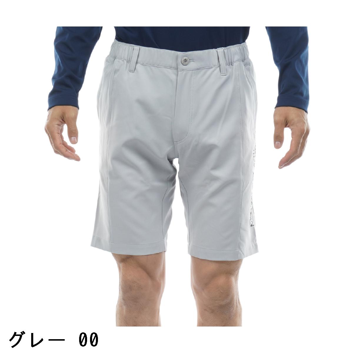 ルコックスポルティフ ゴルフ　Le coq sportif GOLF　ストレッチ スポーティロゴプリントショートパンツ