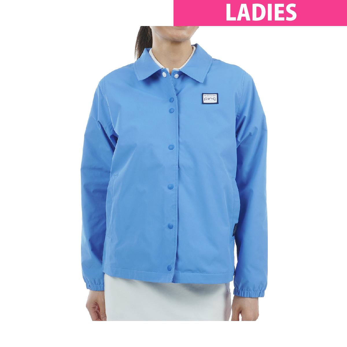 ピン PING ストレッチ タフタコーチジャケット レディス