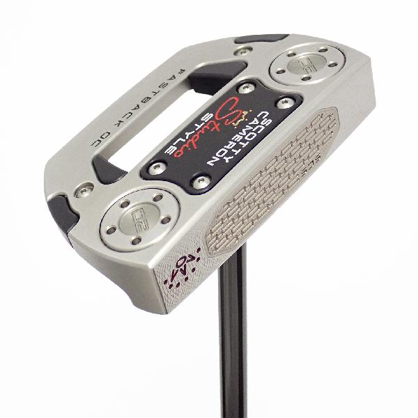 【中古】スコッティキャメロン　SCOTTY CAMERON　スタジオスタイル ファストバック OC パター スチールシャフト　【33】シャフト：スチールシャフトCランク　フレックス計測項目外　男性用 メンズ用　右用